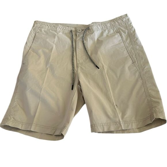 Unionbay Pull-On Shorts, tie Front, 
Khaki, Size 34, NWT - Picture 1 of 8
